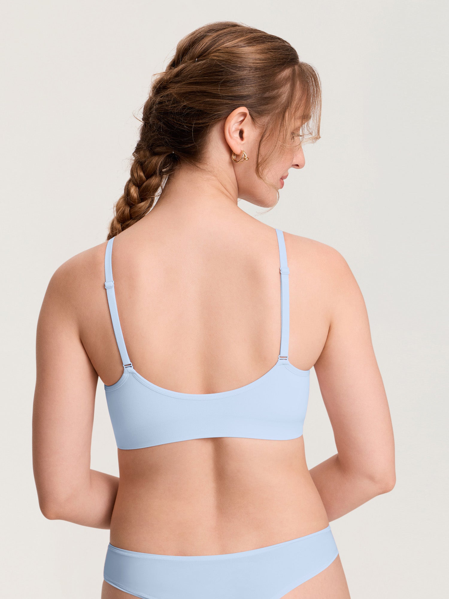 Seamless Soft Knit Nursing Bra ICE