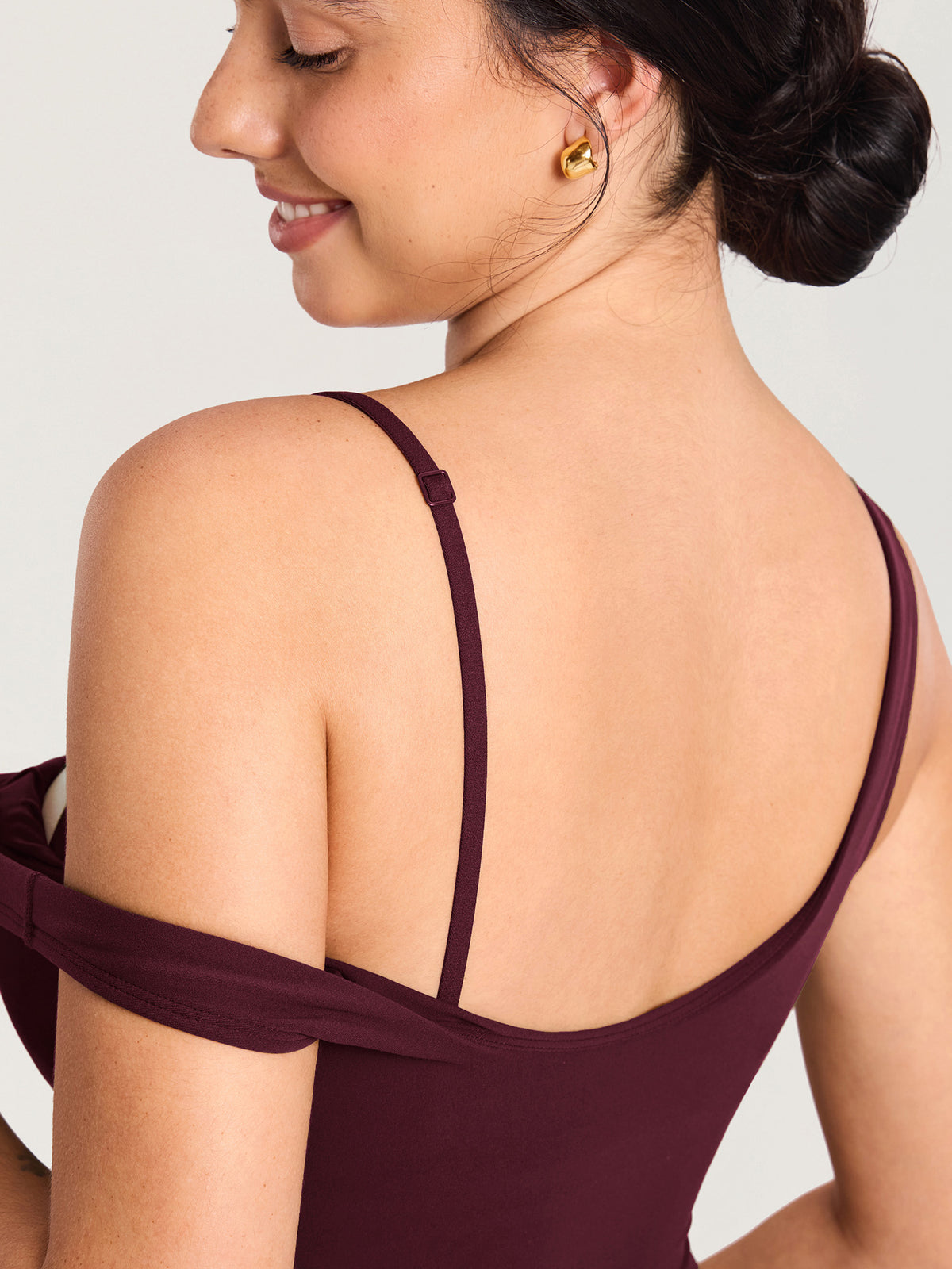 Natrelax® Nursing Crop Tank Top Ripe Plum