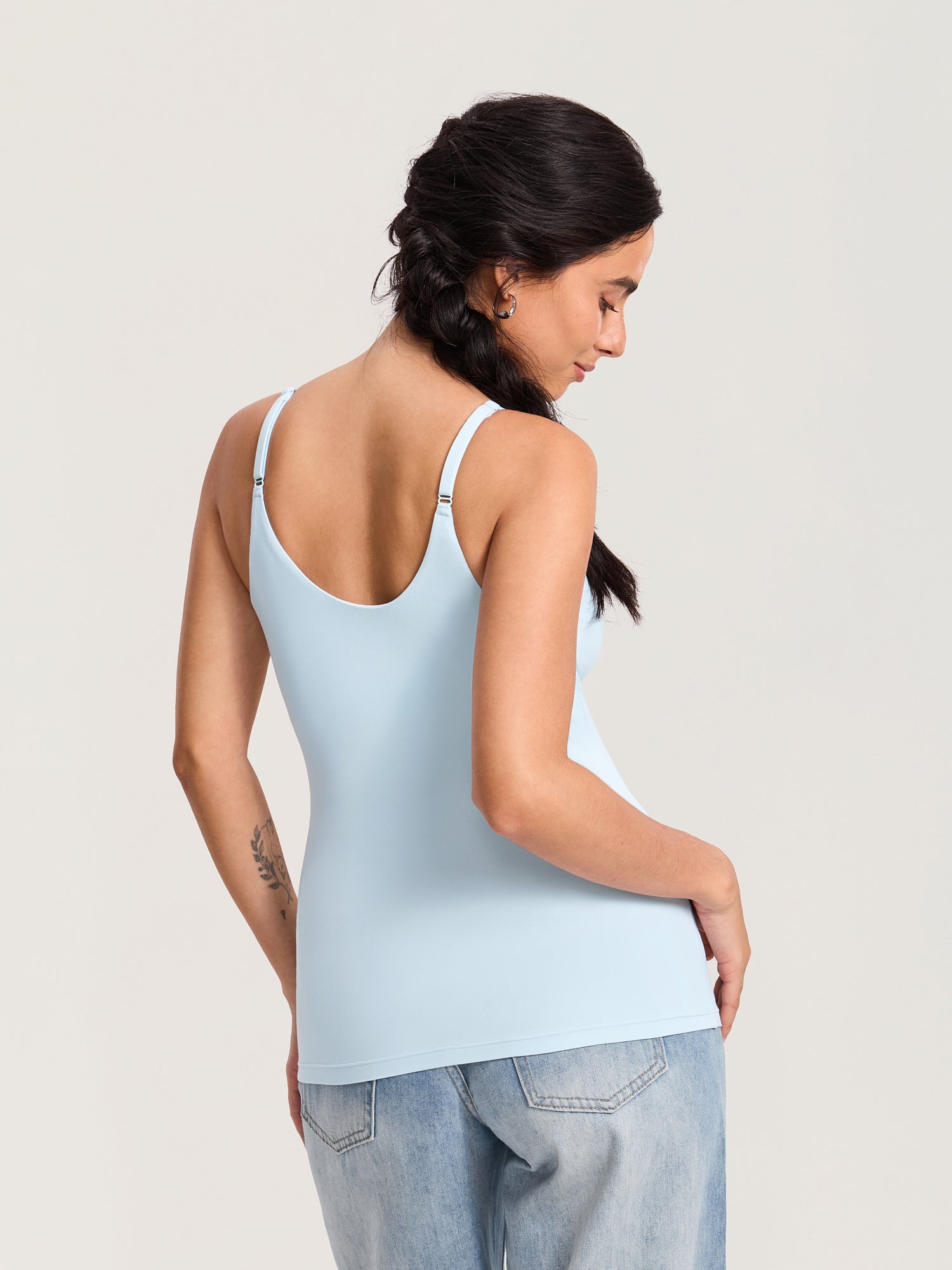 Airsofta Fixed Cup Nursing Cami Tank ICE