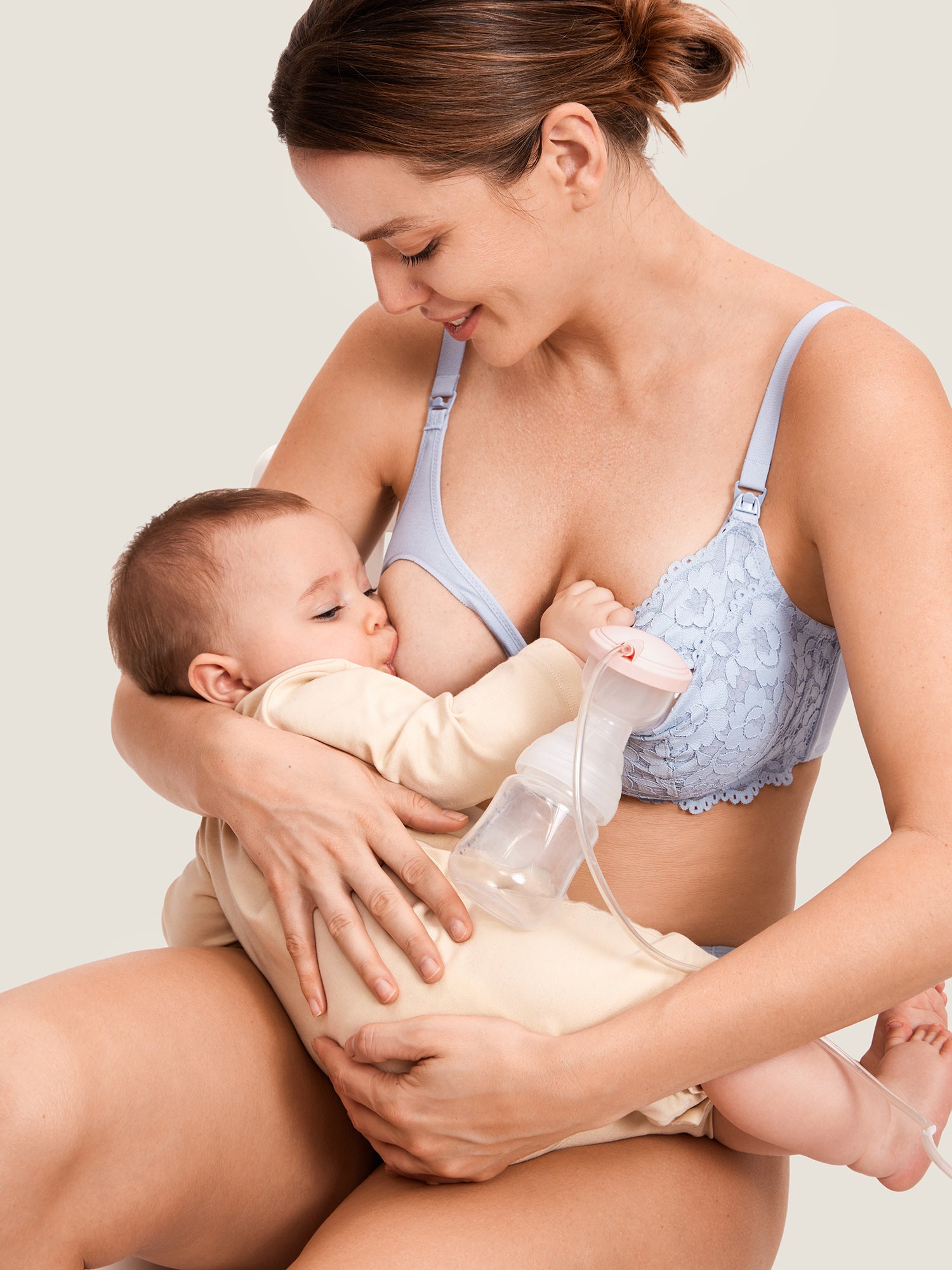 3 Pack Cotton Lining Lace Pumping Bra
