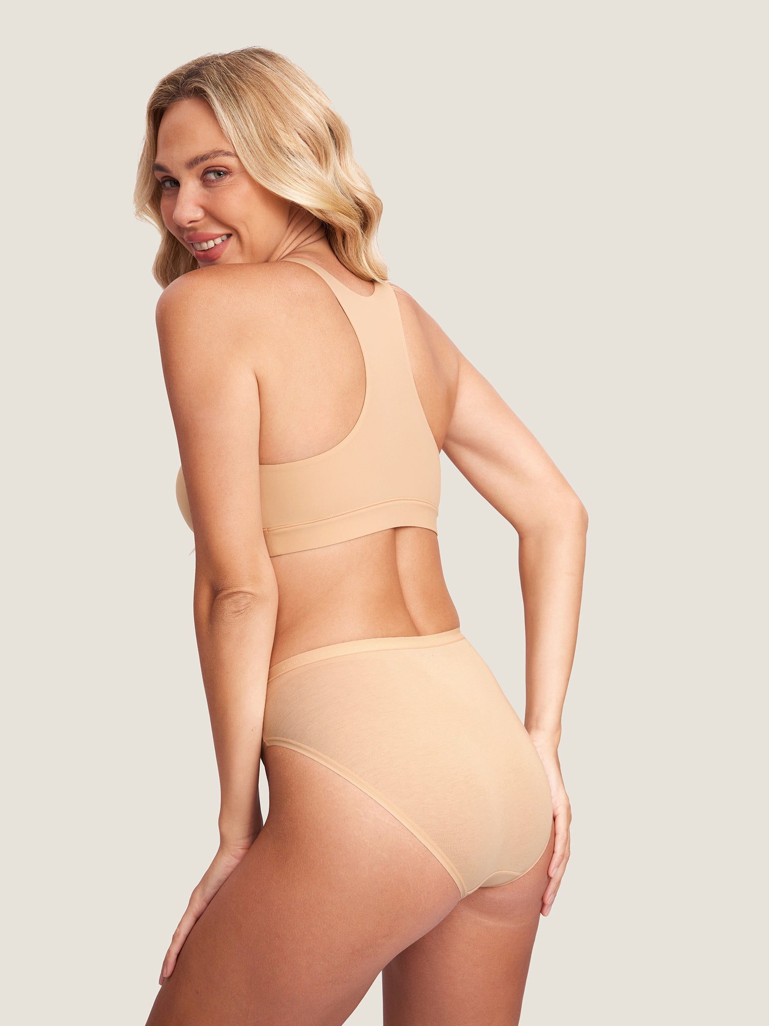 3 Pack Inbarely® Racerback Nursing Bra - 2