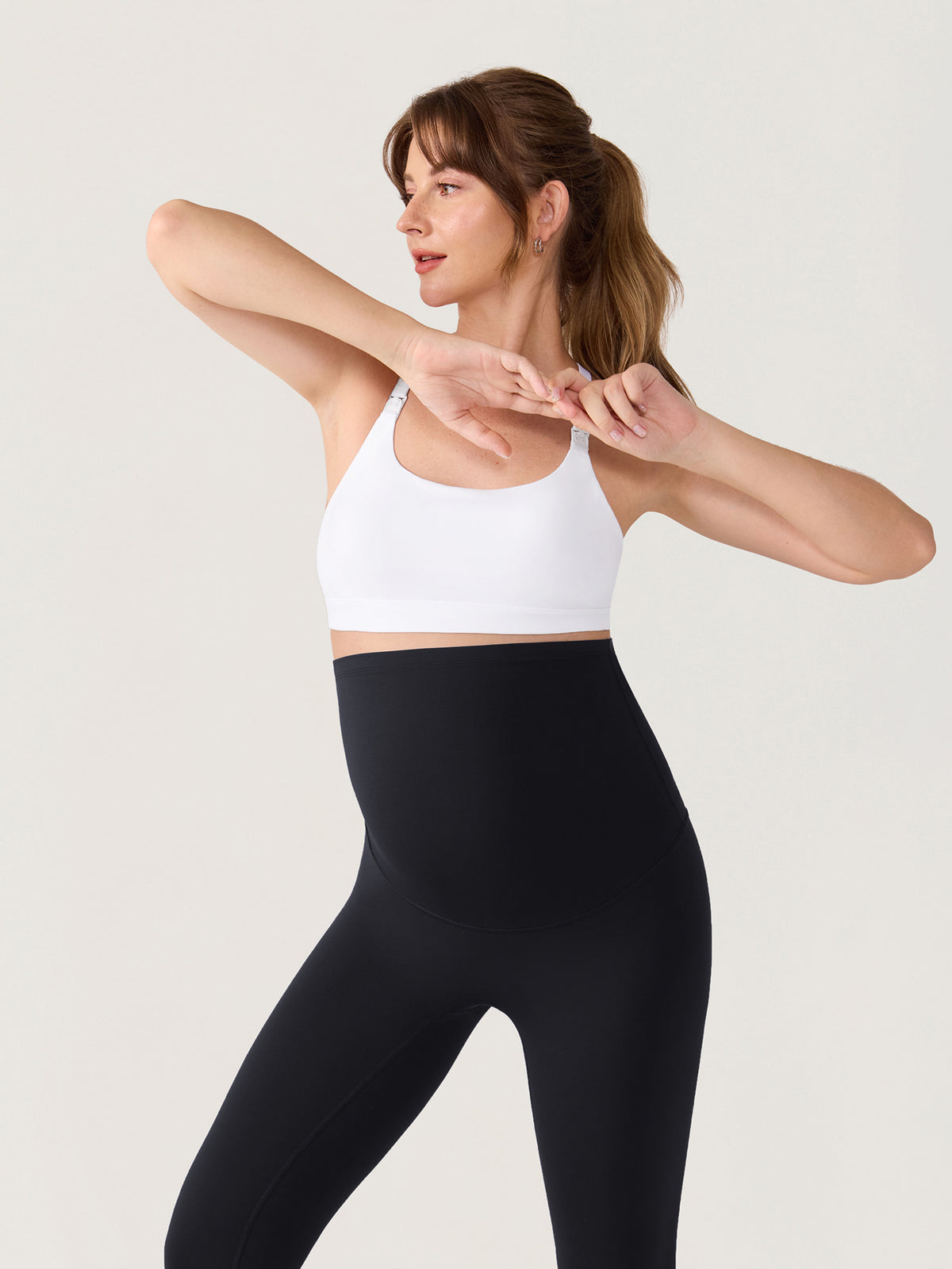 Natrelax® No Front Seam Maternity Leggings 28"