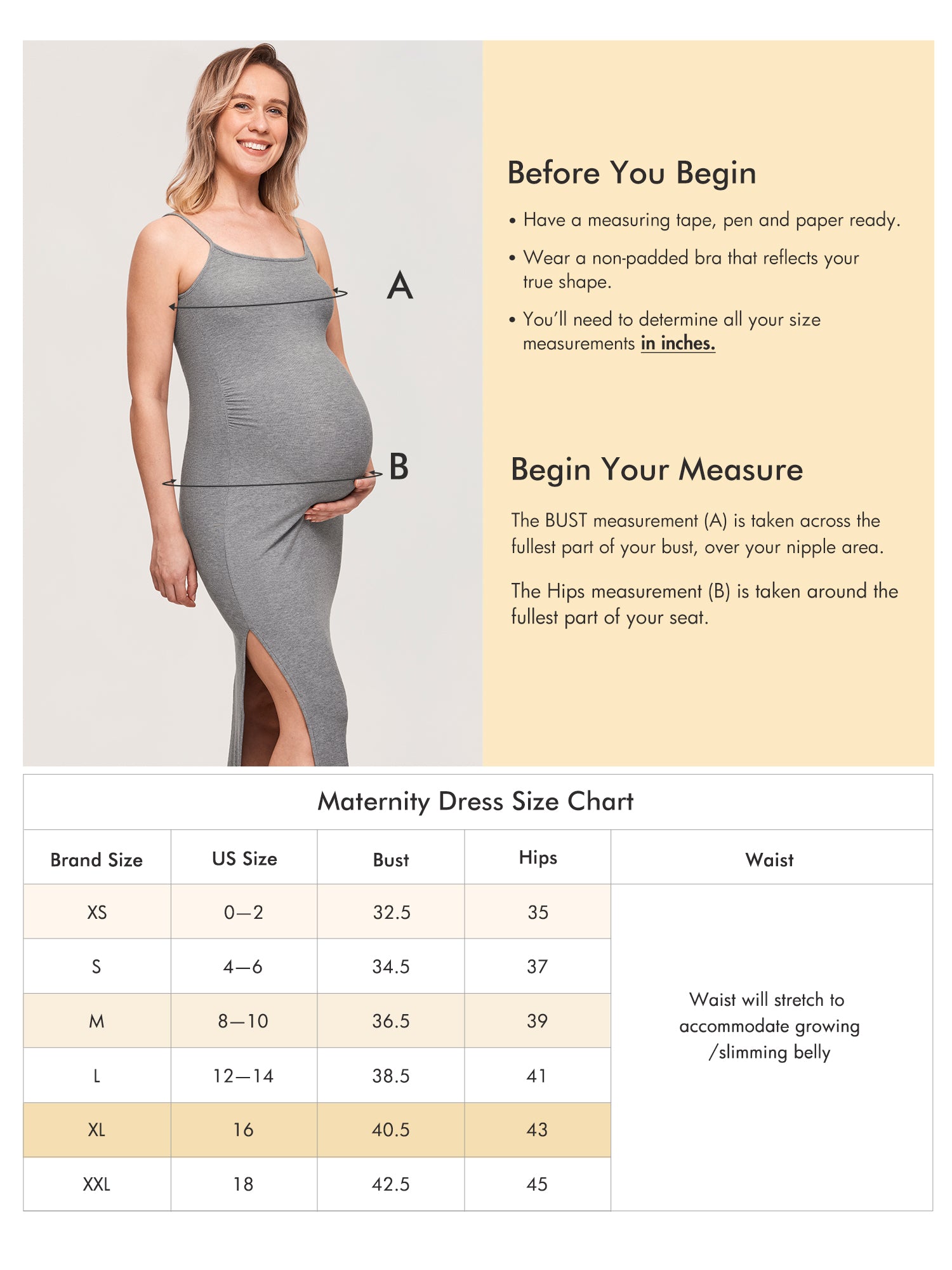 Square Neck Ribbed Maternity Dress Mystery Blue